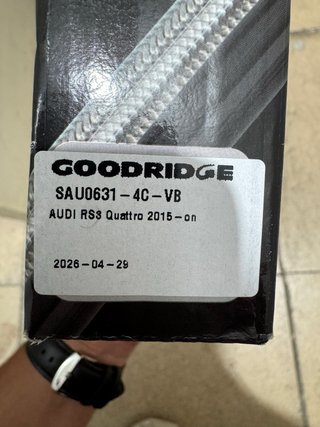 Latiguillos Goodridge Audi RS3 8V / TTRS
