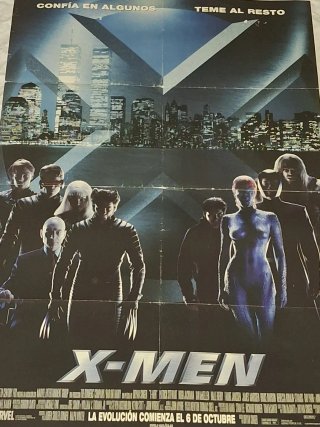 Cartel Cine X-Men Original