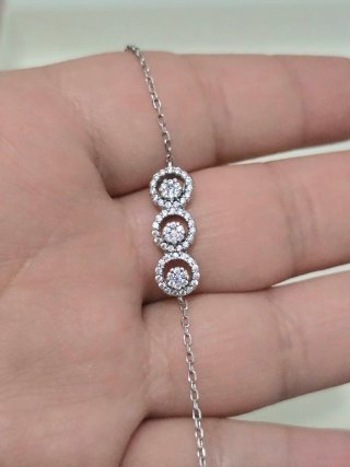 Pulsera Plata 925 con Circonitas