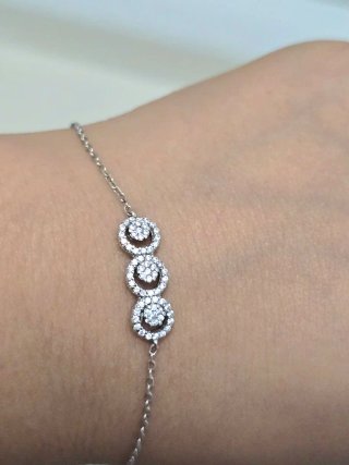 Pulsera Plata 925 con Circonitas