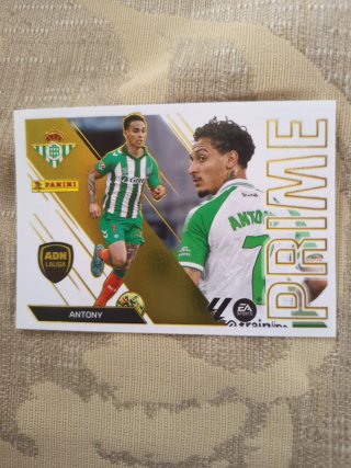 Cromo Panini Antony ADN La Liga Prime