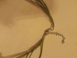 Collana vintage bigiotteria madreperla e agata