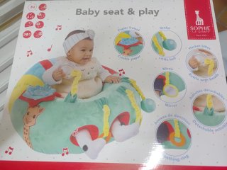 Sillón bebé +3m con peluches