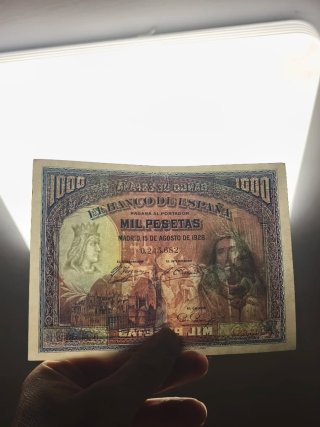 Billete 1000 Pesetas Banco de España 1928