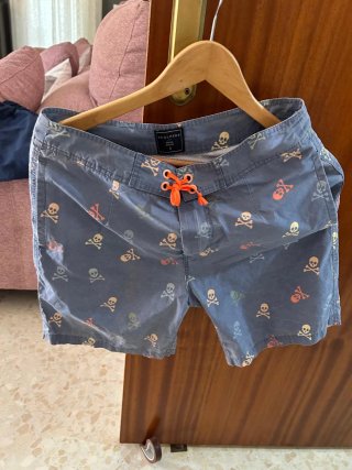 Bañador Scalpers Calaveras Talla S