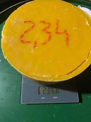 Cera de abeja pura opérculo 2,34 kg