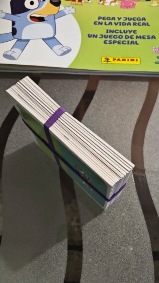 Cromos del álbum "Bluey: Vamos a Jugar"