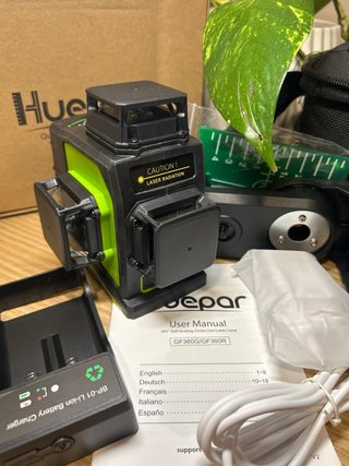 Nivel Láser Huepar GF360G/GF360R Autonivelante