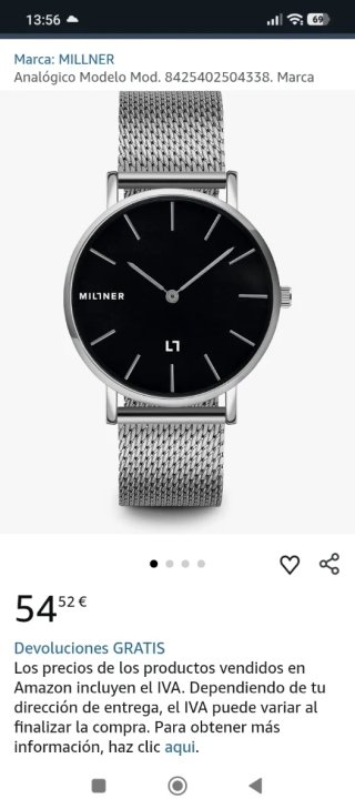 Reloj de hombre