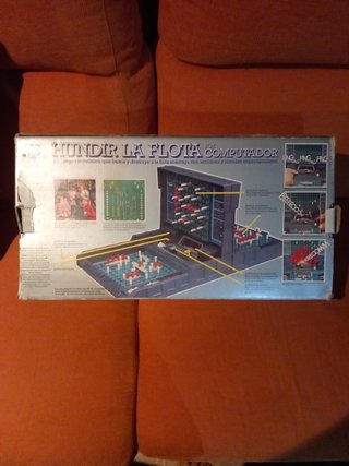 Juego electrónico Hundir la Flota MB años 80