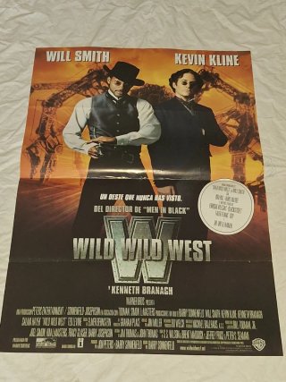 Cartel Original Película Wild Wild West