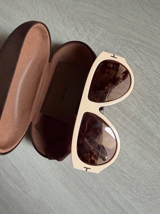 Gafas de sol Tom Ford Beige y Marrón