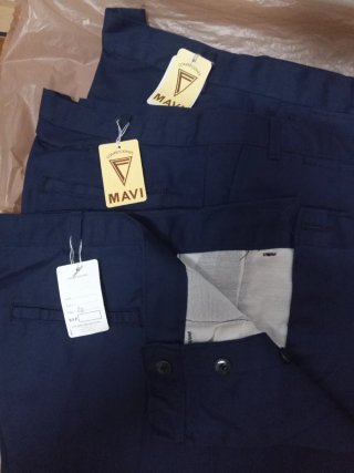 Pantalones largos, Azul Marino Talla 50, Nuevos.