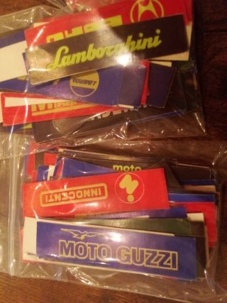 Pegatinas/Cromos Marcas Coches y Motos