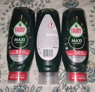Fairy Maxi Poder Limpia 5X Más Rápido