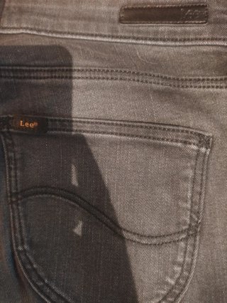 Pantalón Lee Gris Talla M