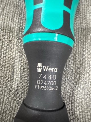 Destornillador  Wera 7440