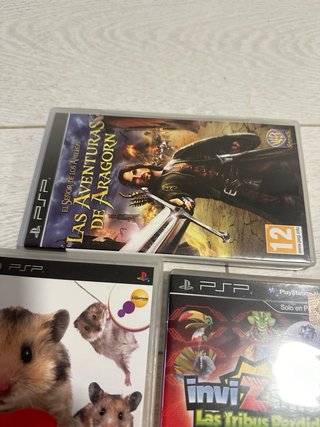 Lote 5 Juegos PSP: Animalz, Invizimals x3