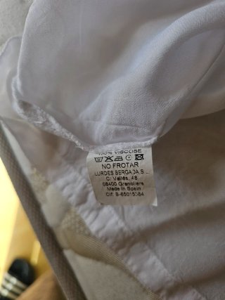 Blusa Lurdes Bergada oversize blanca.