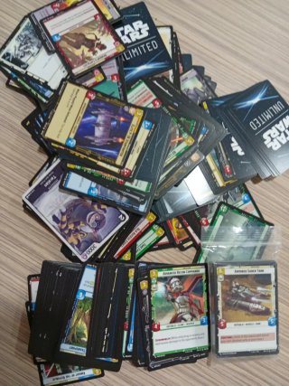 Star Wars Unlimited cartas coleccionables 10 euros