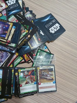 Star Wars Unlimited cartas coleccionables 10 euros