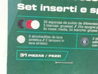 Set Pulido PARKSIDE 31 Piezas