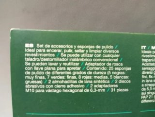 Set Pulido PARKSIDE 31 Piezas