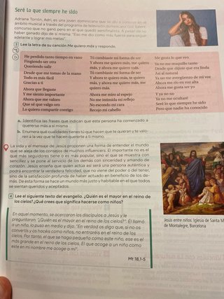 Religión Católica. 2 Secundaria Edén Revuela
