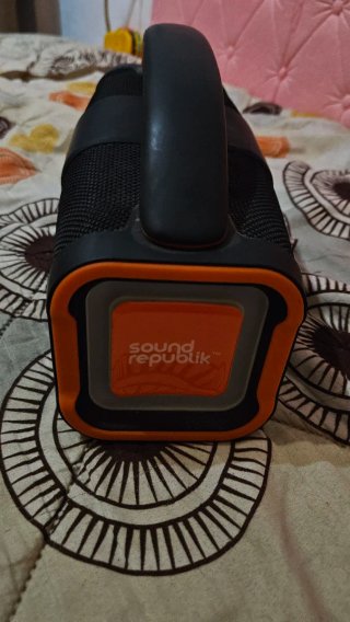 Altavoz Bluetooth Sound Republik Negro/Naranja