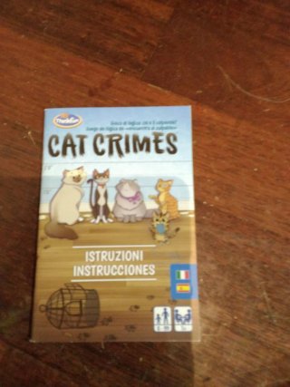 Juego de mesa Cat Crimes ThinkFun