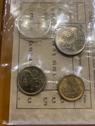 Colección monedas Mundial 82 España