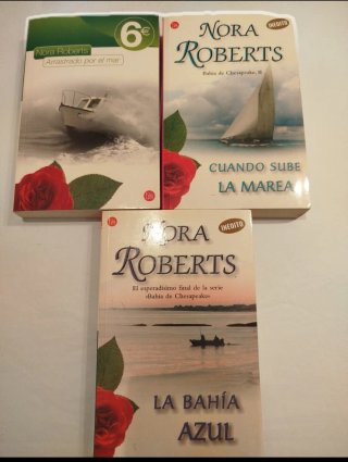 3 novelas serie bahía de Chesapeake Nora Roberts