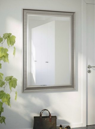 Espejo Pared Plateado Ikea