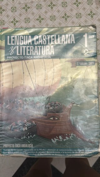 Libro lengua castellana y literatura 1 bachillera