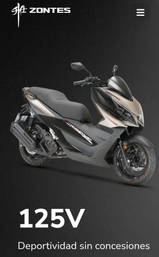 9 2026 MIRA DESCRIPCIÓN OFERTA ZONTES 125X/V