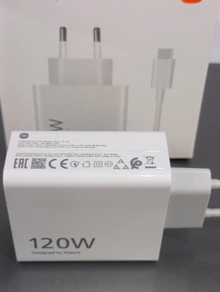 Cargador Xiaomi 120W HyperCharge Con Cable