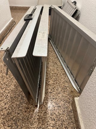 Rampas plegables de aluminio para silla de ruedas