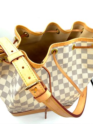 Bolso Louis Vuitton Noé Damier Azur