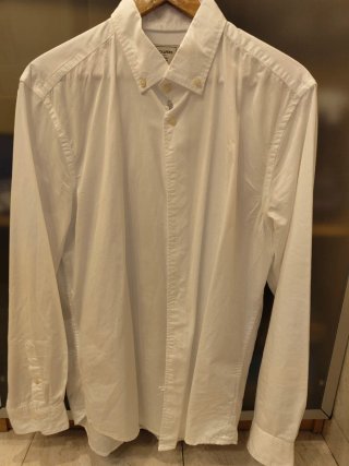 Camisa Scalpers Algodón Blanca Hombre