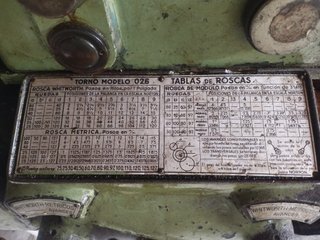 TORNO CUMBRE 026 INDUSTRIAL – VENTA O CAMBIO