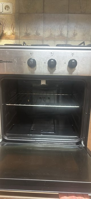 Cocina de gas 5 fuegos con horno