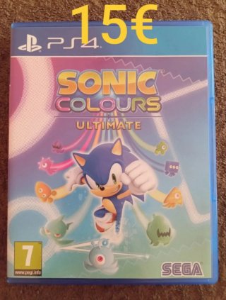 Juego PS4 Sonic Colors Ultimate SEGA
