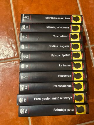 Colección VHS Alfred Hitchcock (30 peliculas