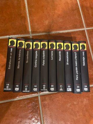 Colección VHS Alfred Hitchcock (30 peliculas