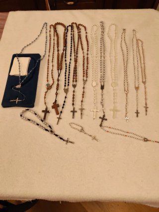 Collezione 15 Rosari Misti
