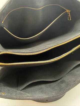Bolso Louis Vuitton Pallas Tote MM Marrón/Negro