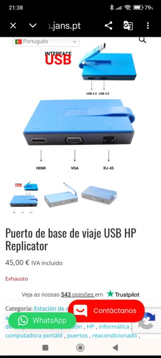 HP USB Travel Dock HDMI