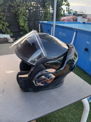 Casco Moto LS2 Negro