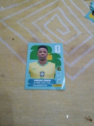 Cromo Mundial Vinícius Júnior Brasil