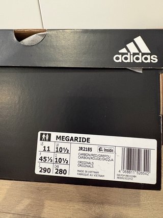 Zapatillas Adidas Megaride Talla 45 1/3